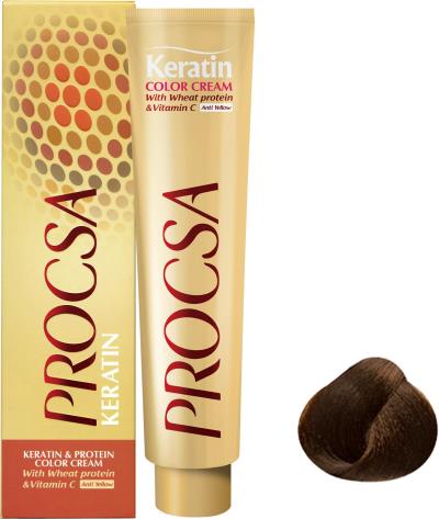 رنگ مو پروکسا قهوه ای نسکافه ای کد 4/51