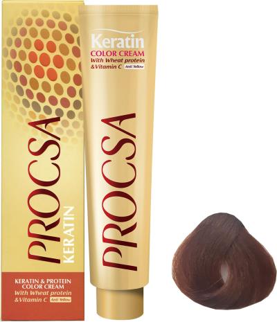 رنگ مو پروکسا قهوه ای نسکافه ای کد 6/51