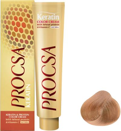 رنگ مو پروکسا طلایی کد 8/33